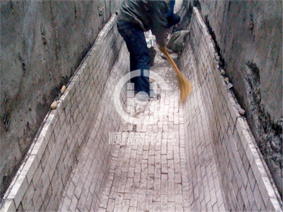 鋼鐵高爐沖渣槽工程項目